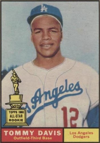 1961 Topps Baseball #168 Tommy Davis EX *f1 | eBay