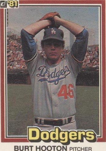 1981 Donruss - Burt Hooton #541