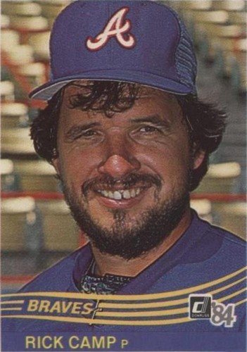 1984 Donruss - Rick Camp #165