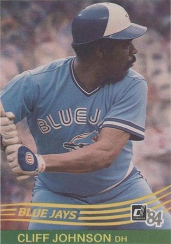 1984 Donruss - Cliff Johnson #512