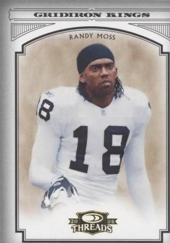 2006 Donruss Threads Randy Moss #PGK-39
