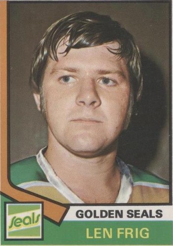1974-75 O-Pee-Chee - Len Frig #242