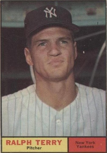 1961 Topps - Ralph Terry #389