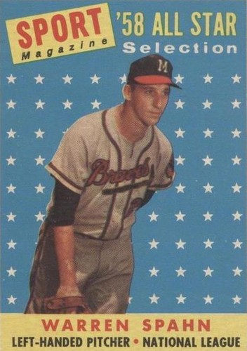 1958 Topps - Warren Spahn #494