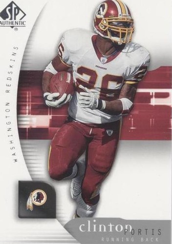 2005 SP Authentic Clinton Portis #88