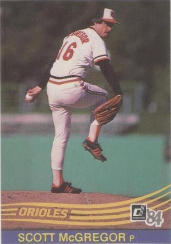 1984 Donruss - Scott McGregor #594