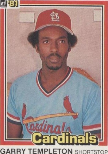 1981 Donruss - Garry Templeton #187