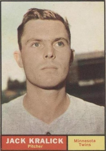 1961 Topps - Jack Kralick #36