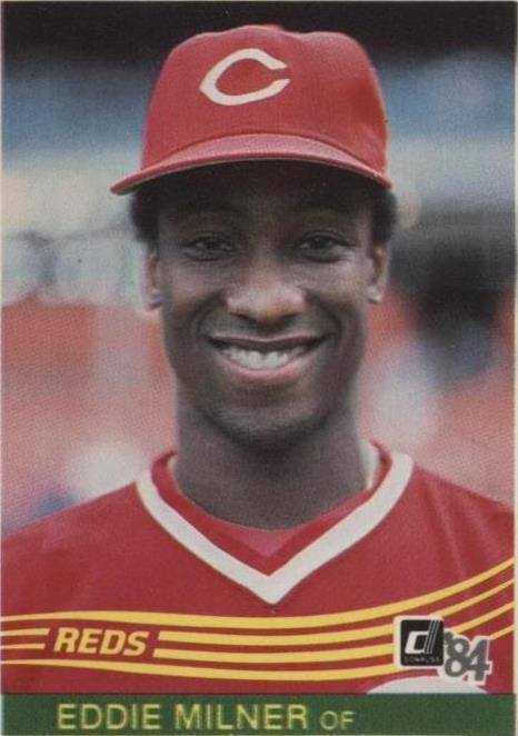 1984 Donruss - Eddie Milner #365