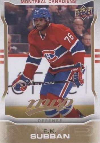 2014-15 Upper Deck MVP - P. K. Subban #233