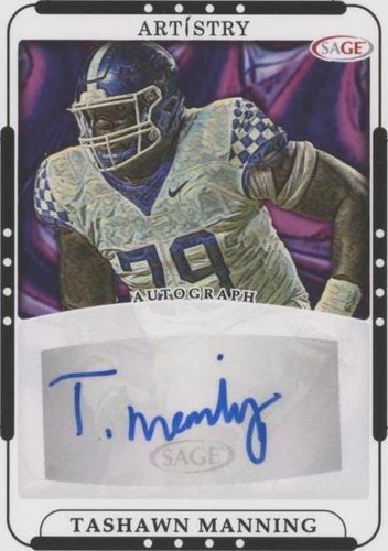 2023 SAGE Artistry Tashawn Manning #ART-TM2