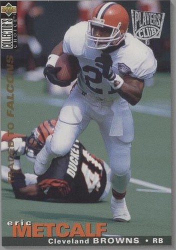 1995 Upper Deck Collector's Choice Eric Metcalf #113