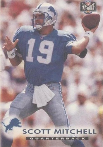 1997 Score Board NFL Experience Scott Mitchell #24