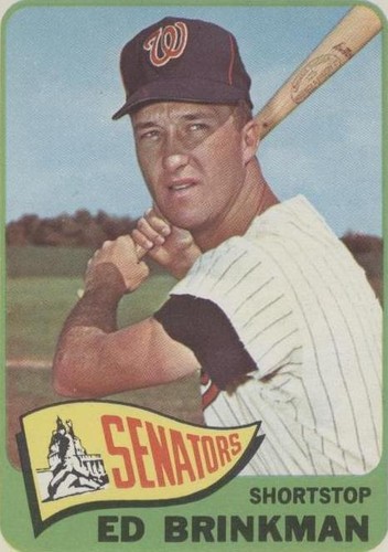 1965 Topps - Ed Brinkman #417