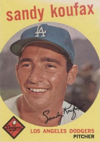 1959 Topps - Sandy Koufax #163