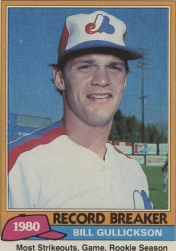 1981 Topps - Bill Gullickson #203