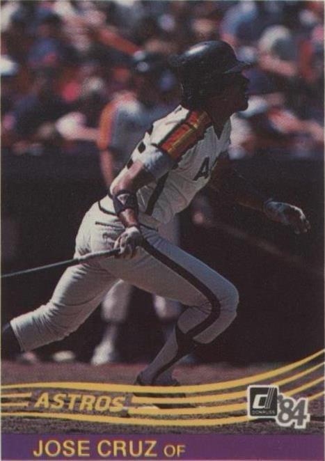 Donruss 1984 - José Cruz #182