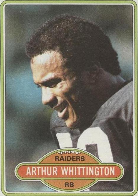 1980 Topps Артур Уиттингтон #358