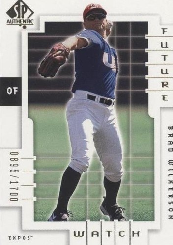 2000 SP Authentic - Brad Wilkerson #159