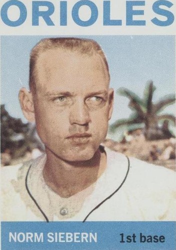 1964 Topps - Norm Siebern #145
