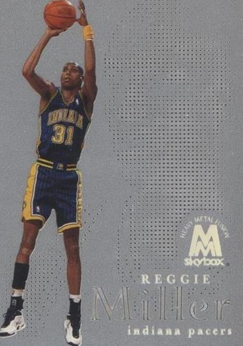 1998-99 Skybox Molten Metal - Reggie Miller #8F