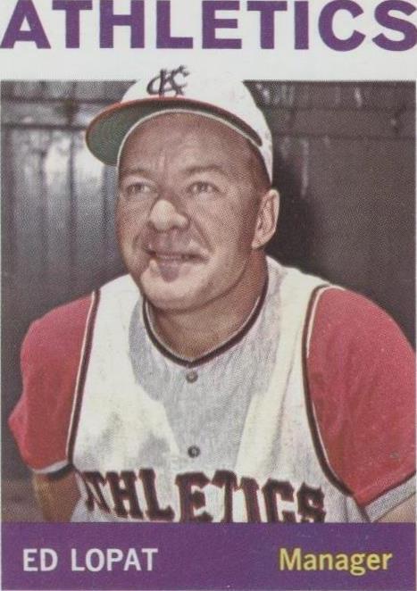 1964 Topps - Eddie Lopat #348