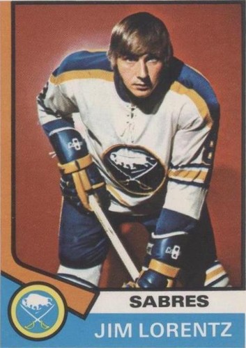 1974-75 O-Pee-Chee - Jim Lorentz #61