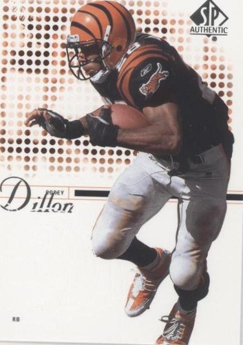 2002 SP Authentic Corey Dillon #69
