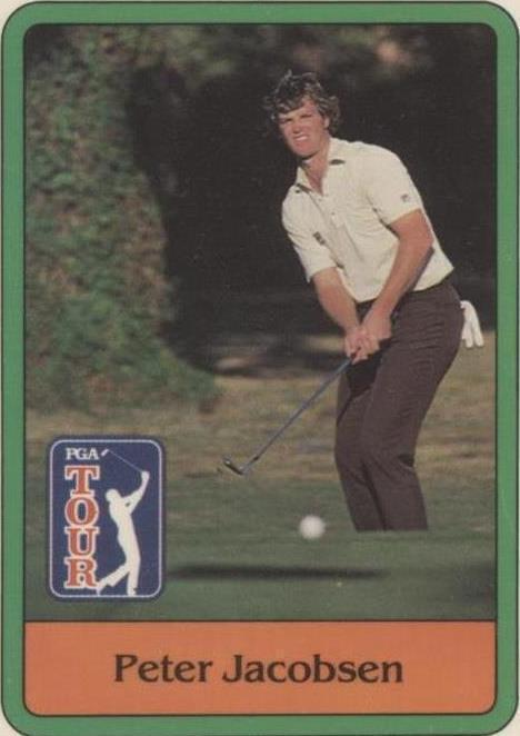 1981 Donruss Golf Stars - Peter Jacobsen #26