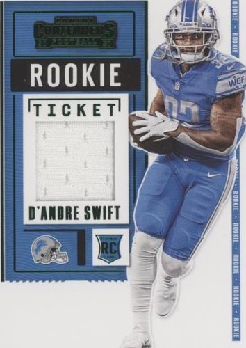 2020 Panini Contenders D'Andre Swift #RSV-DAS