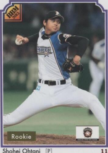 SHOHEI OHTANI 大谷翔平 2013 BBM ROOKIE CARD SILVER PRINTED SHOHEI OHTANI 大谷翔平 2013 BBM ROOKIE CARD SILVER PRINTED