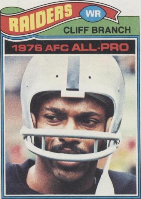 1977 Topps Cliff Branch #470