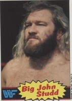 1985 Topps WWF - Big John Studd #12