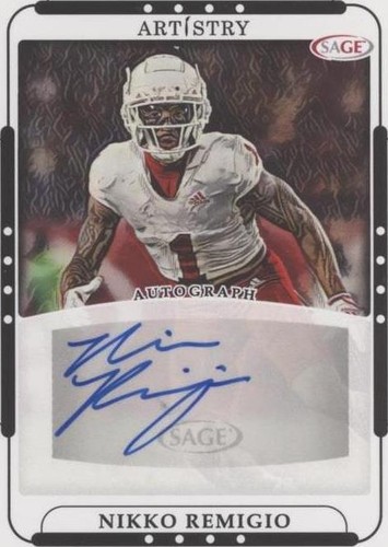 2023 SAGE Artistry NIKKO Remigio #ART-NR