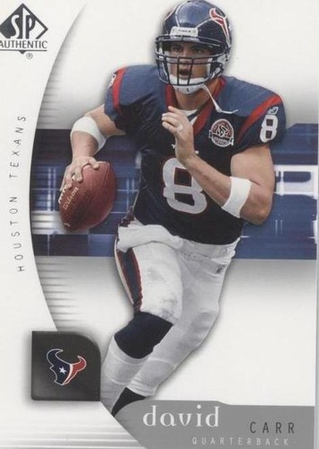 2005 SP Authentic David Carr #33