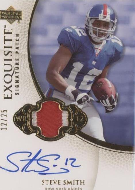 2007 Upper Deck Exquisite Collection Steve Smith #ESS-SS