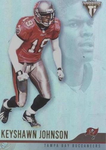 2001 Pacific Private Stock Titanium Keyshawn Johnson #133
