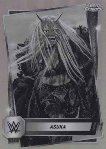 2025 Topps Chrome WWE Blue Geometric Refractor /99 Chelsea