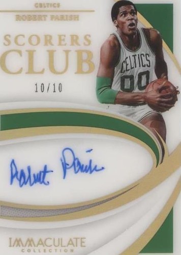 2020-21 Panini Immaculate Collection - Robert Parish #SCS-RPA