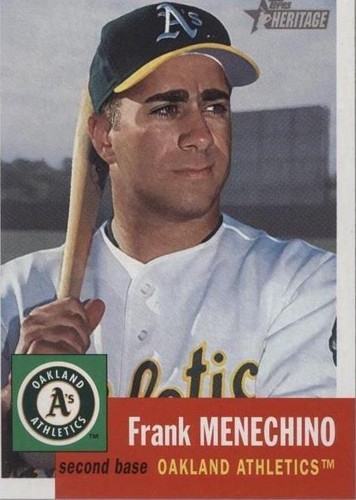 2002 Topps Heritage - Frank Menechino #216
