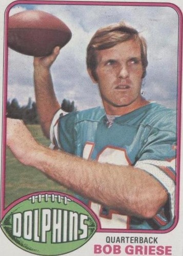 1976 Topps Bob Griese #255