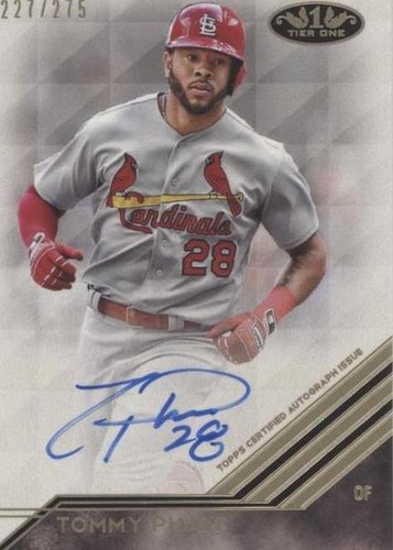 2018 Topps Tier One - Tommy Pham #BA-TP