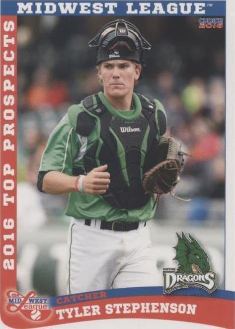 2016 Choice Midwest League Top Prospects - Tyler Stephenson #12