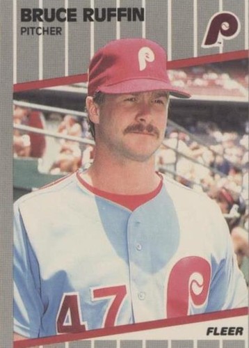 1989 Fleer - Bruce Ruffin #580