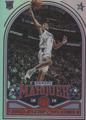 nbaカード Shai Gilgeous Alexander /99 RC 2018 Chronicles Blue /99 Shai Gilgeous-Alexander RC rookie PSA 9