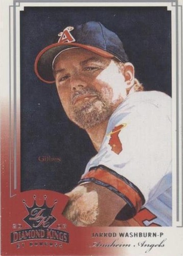 2003 Donruss Diamond Kings - Jarrod Washburn #5