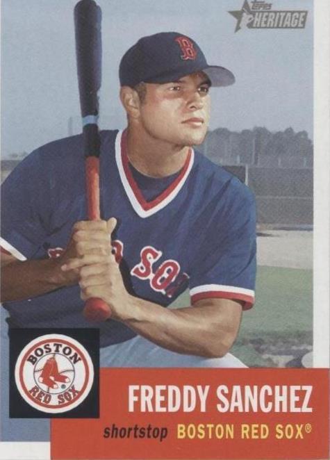 2002 Topps Heritage - Фредди Санчес #158