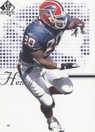 2002 SP Authentic Travis Henry #42