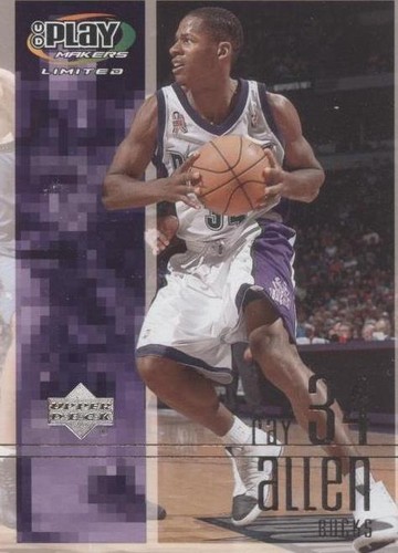 2001-02 UD Playmakers Limited - Ray Allen #52