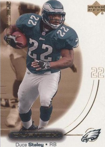 2000 Upper Deck Ovation Duce Staley #43